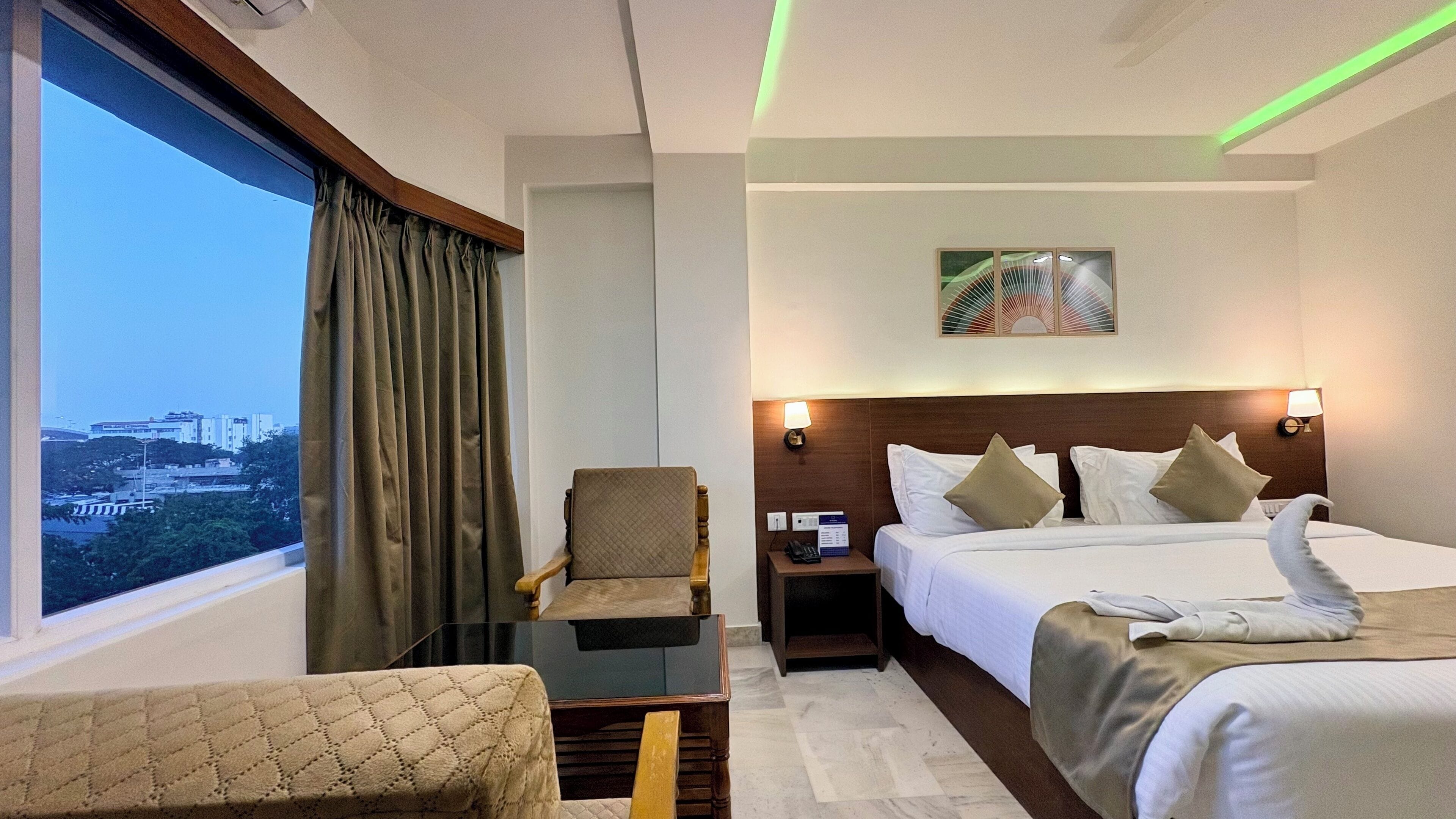 Superior Room | Premium bedding, desk, laptop workspace, blackout drapes