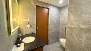 Deluxe Room, City View | Bathroom | Free toiletries, towels - Hotel Nivaara By VYDA (Tirupati)