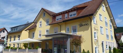 Fassade der Unterkunft