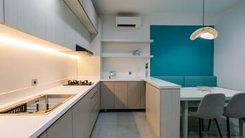 Familieleilighet | Spiseområde på rommet