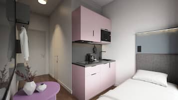 Standaard studio | Een bureau, gratis wifi, beddengoed