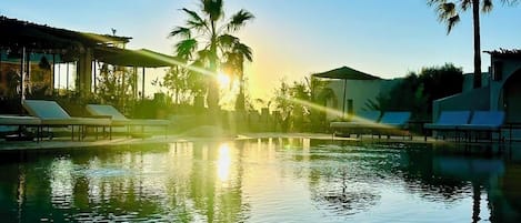 Alberca al aire libre