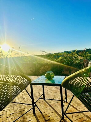 Suite Junior, vue jardin | Terrasse/Patio