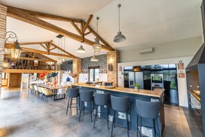 Dining - Mas d'Ora - Heated Swimming Pool - Tennis Court - Park (Brens)