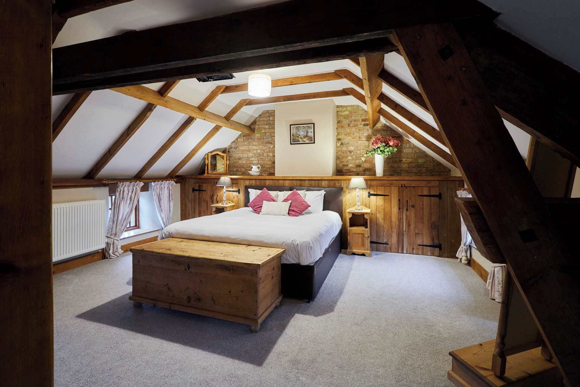 1 bedroom, iron/ironing board, travel cot, bed sheets