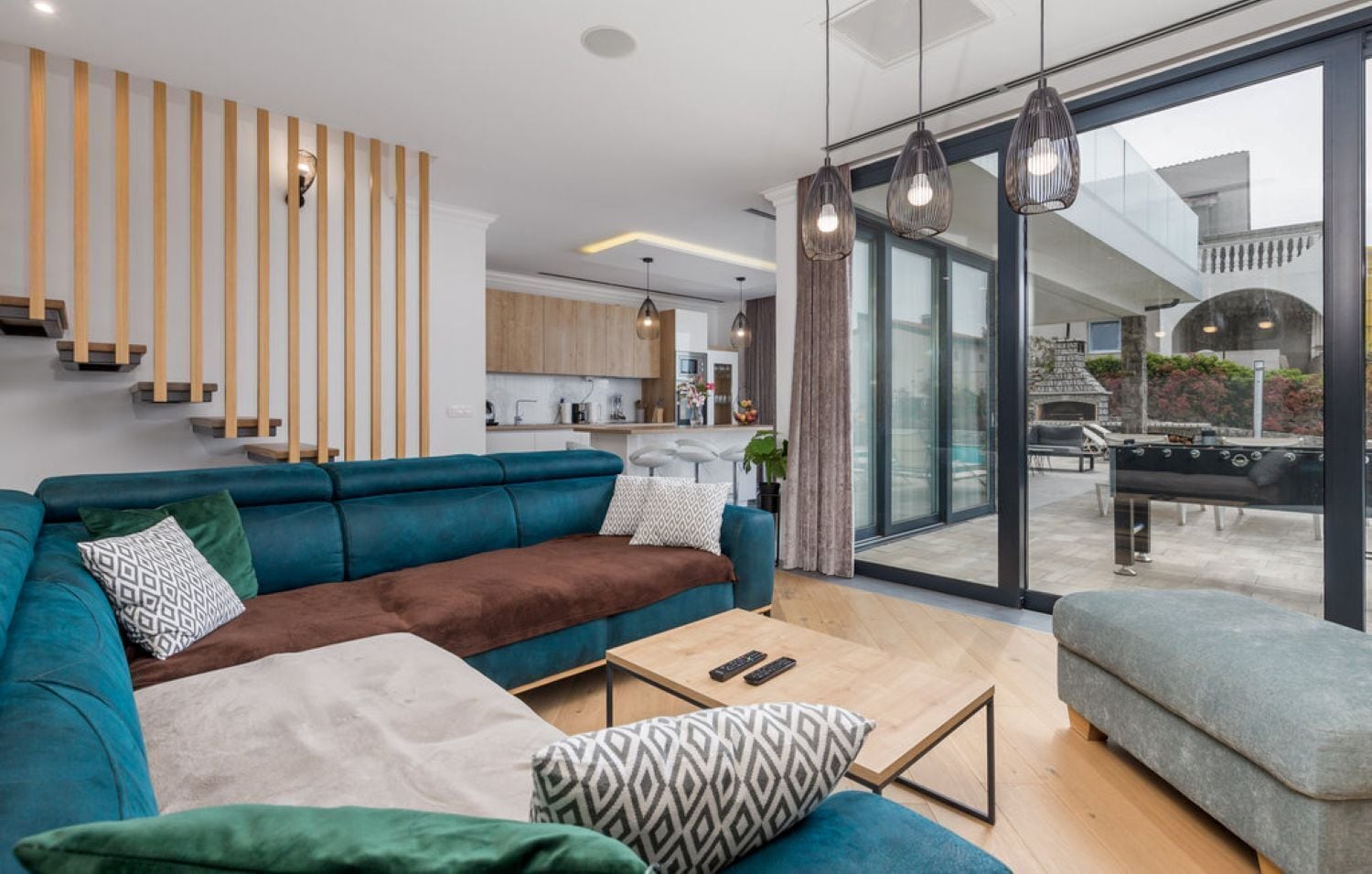 Vila Comfort, 4 kamar tidur, kolam renang pribadi, pemandangan kebun | Area keluarga | Televisi 45-inci dengan saluran TV satelit