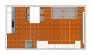 Studio, Multiple Bedrooms, Terrace | Floor plan - Modern Studio by the Beach (Lignano Sabbiadoro)