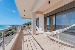 Villa, 2 Bedrooms, Private Pool, Sea View | Balcony - Kedros Villa Exi (Viannos)