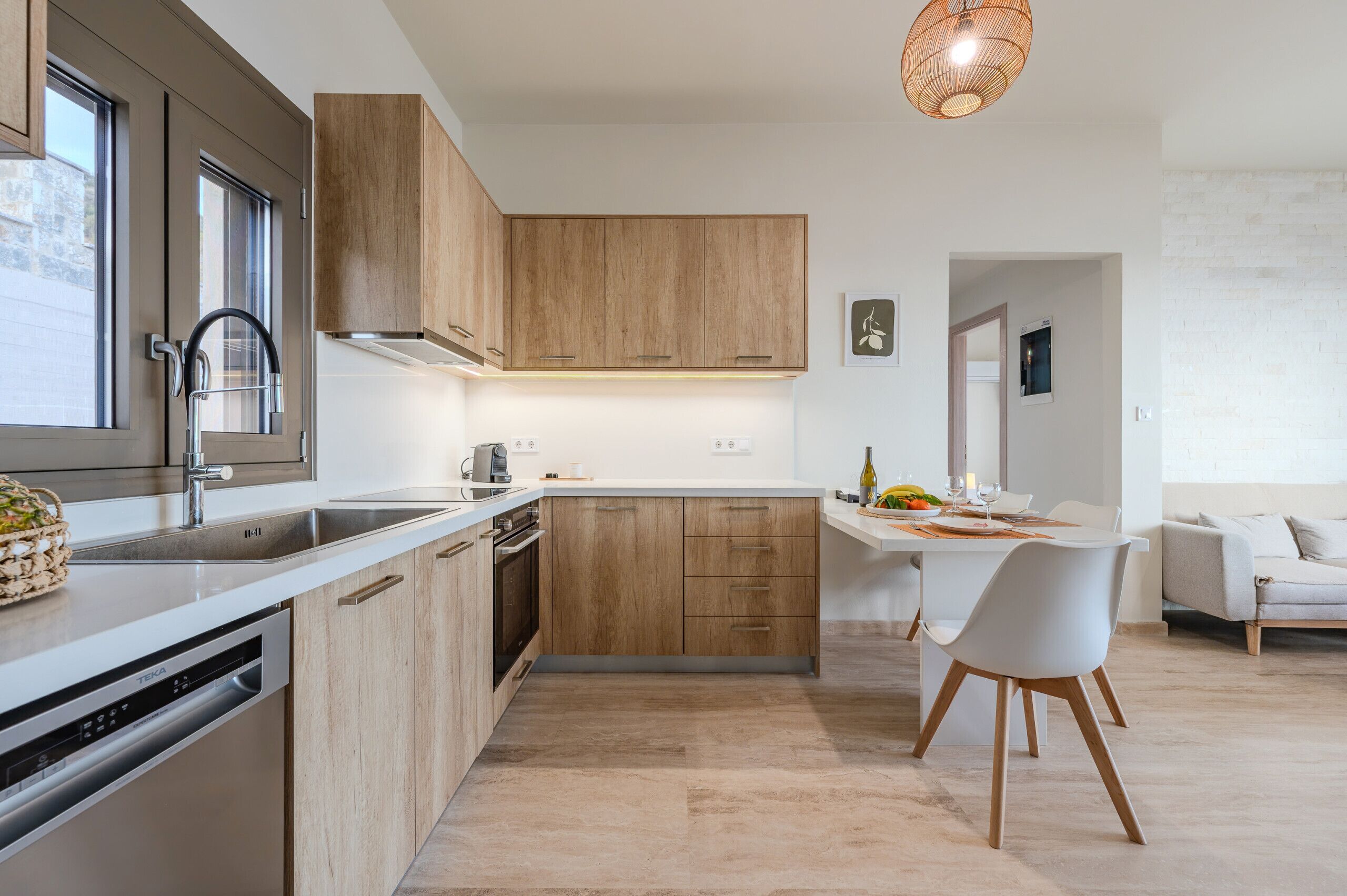 Villa, 2 Bedrooms, Private Pool, Sea View | Private kitchen