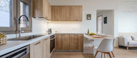 Villa, 2 Bedrooms, Private Pool, Sea View | Private kitchen