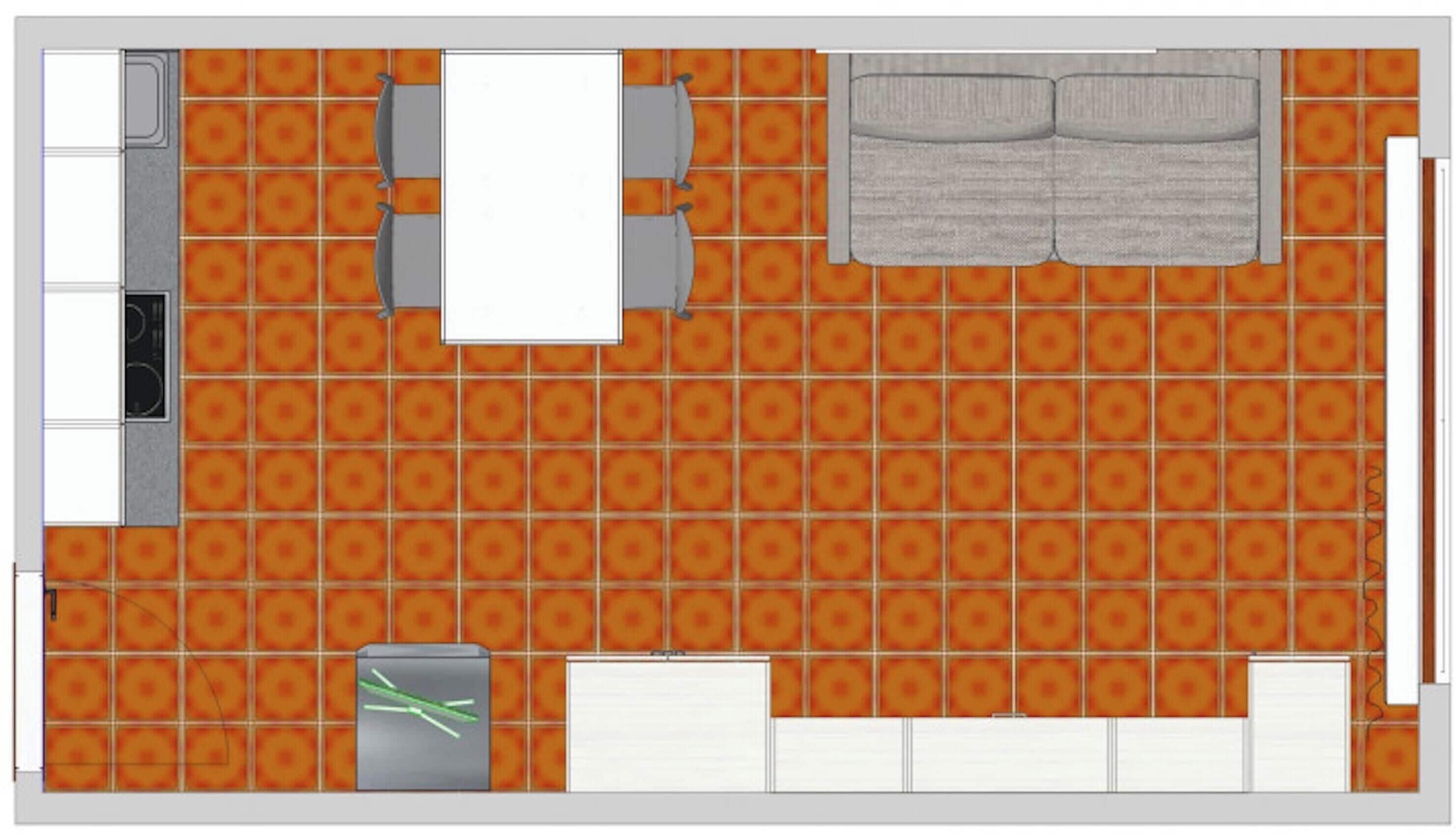 Studio, Mehrere Schlafzimmer, Terrasse | Grundriss