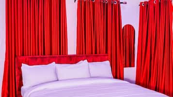 Apartment, Balkon | Verdunkelungsvorhänge, kostenloses WLAN