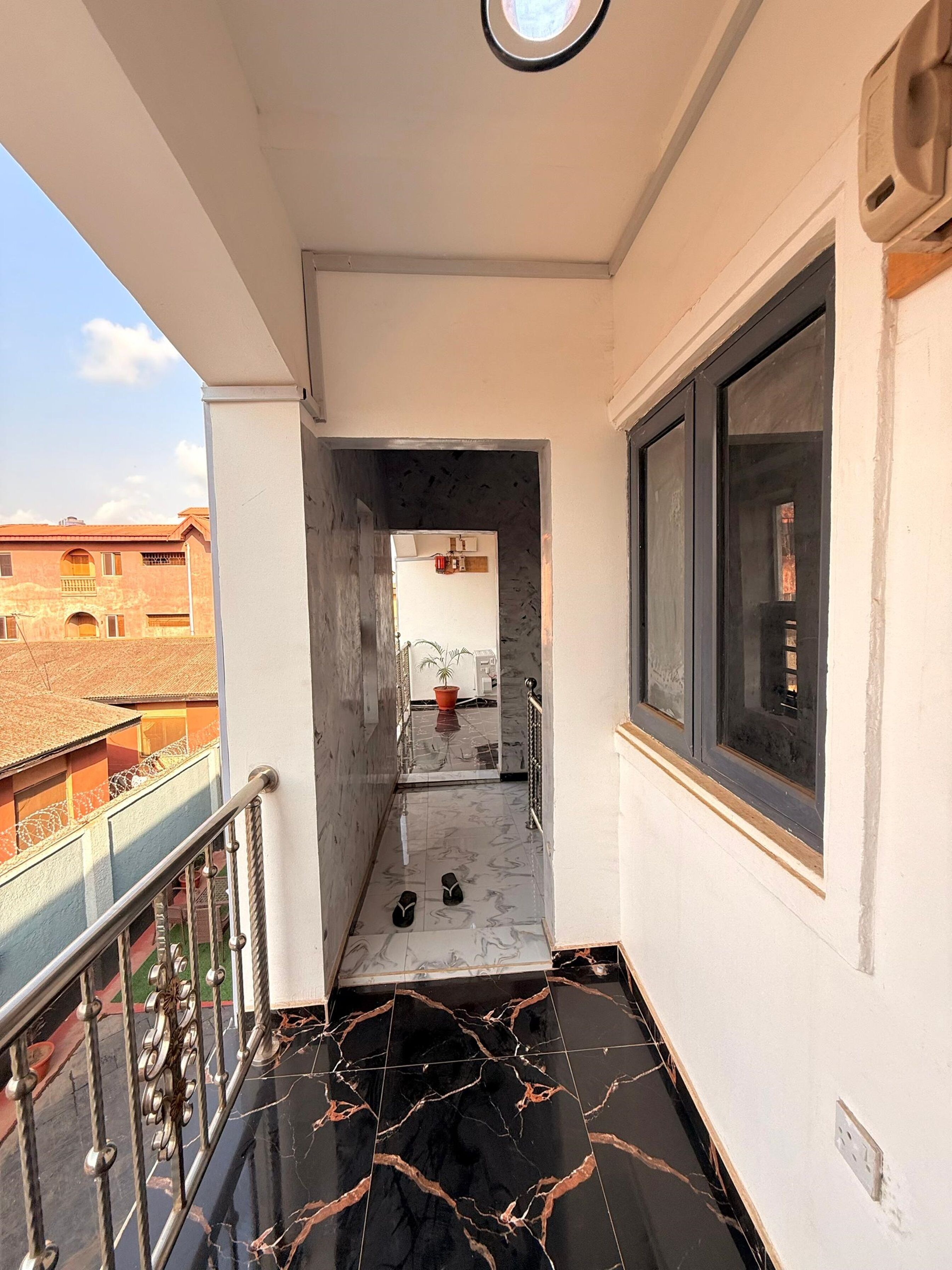 Enceinte de l’hébergement