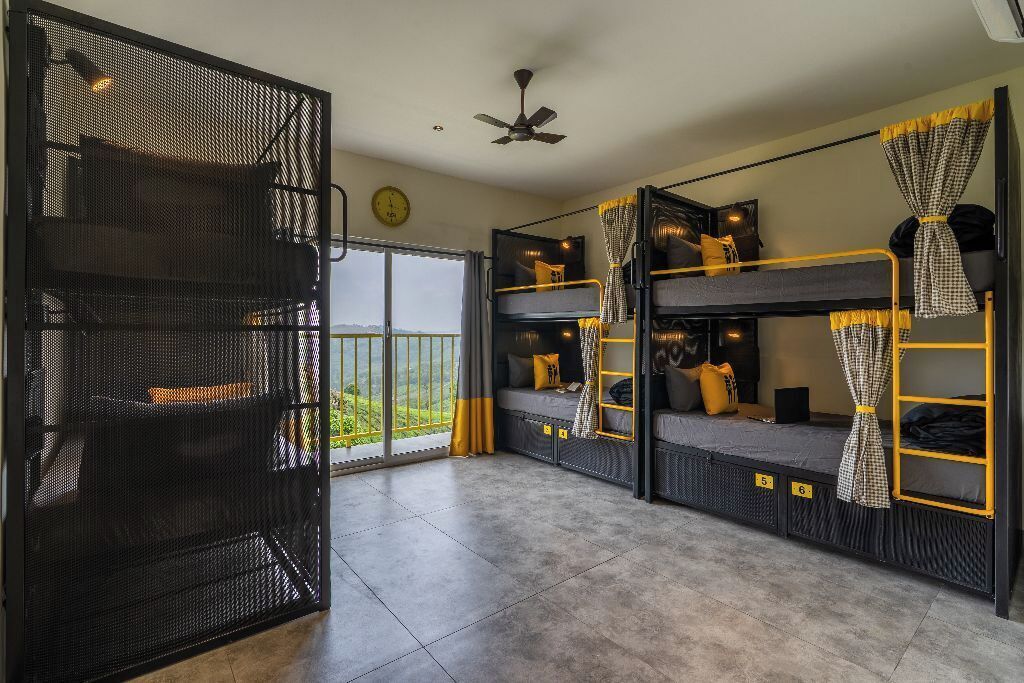 Bed in 6 Bed Mixed Dormitory with Balcony and Garden View | Free WiFi