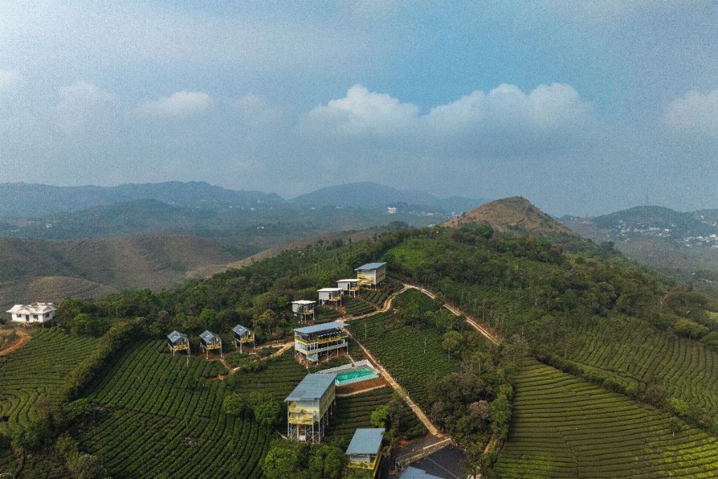 Façade de l’hébergement