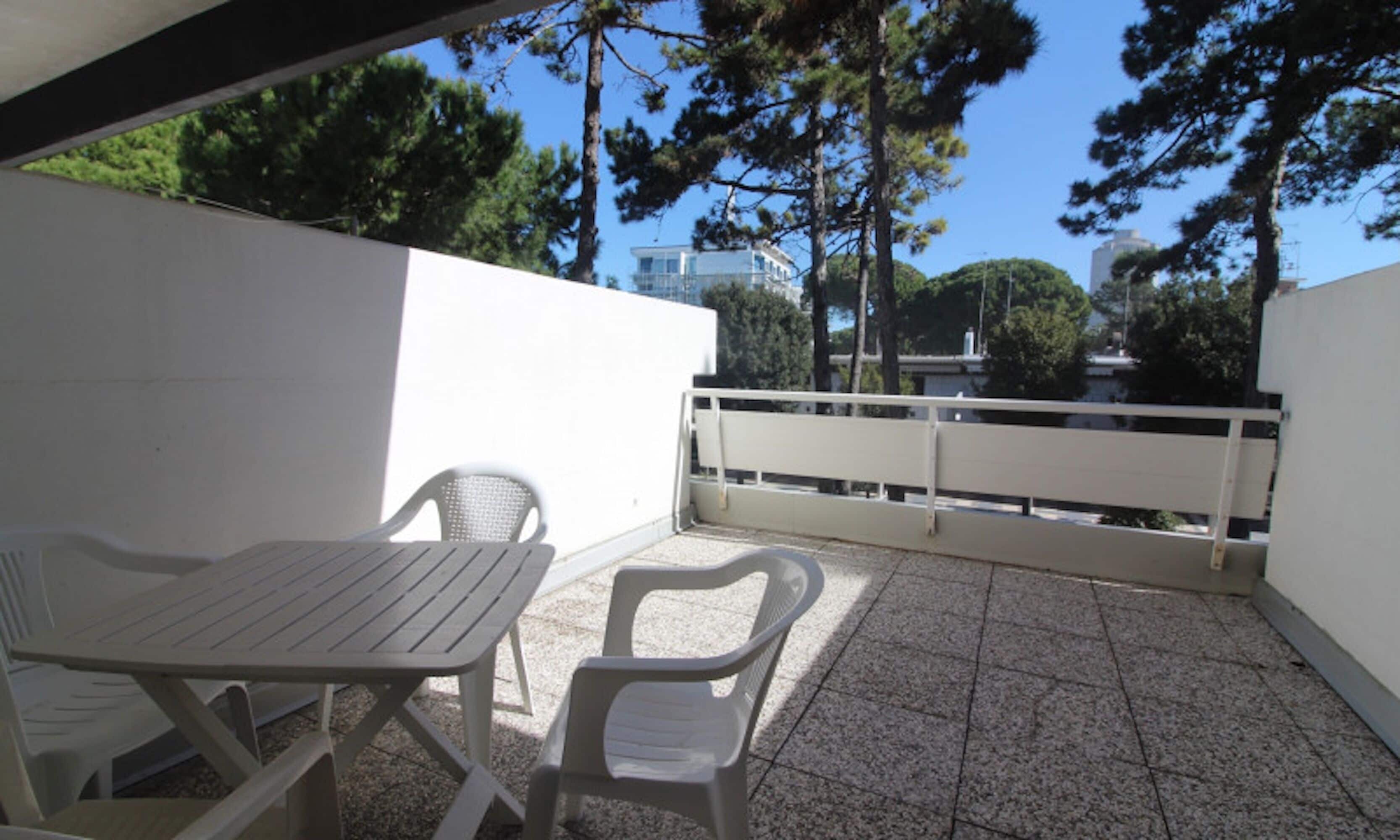 Studio, Terrasse | Balkon