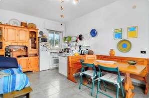 Apartment, Terrasse, Gartenblick | Eigene Küche