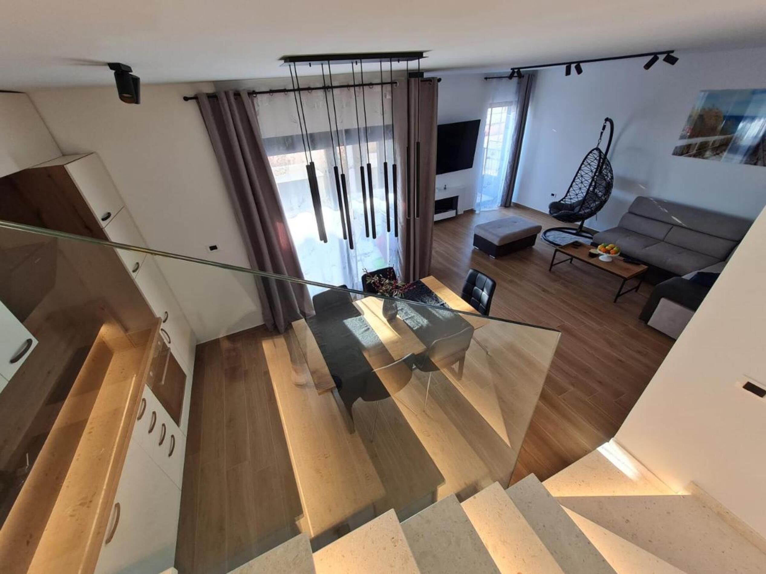 Apartment, 2 Schlafzimmer, Terrasse, Gartenblick | Wohnbereich