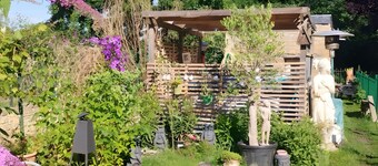 Country House “Boulzicourt 08410” with Shared Terrace, Garden, and Wi-Fi