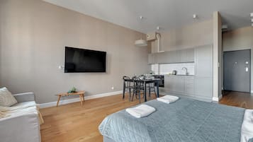 Standard Studio Suite | Iron/ironing board, cots/infant beds, free WiFi, bed sheets