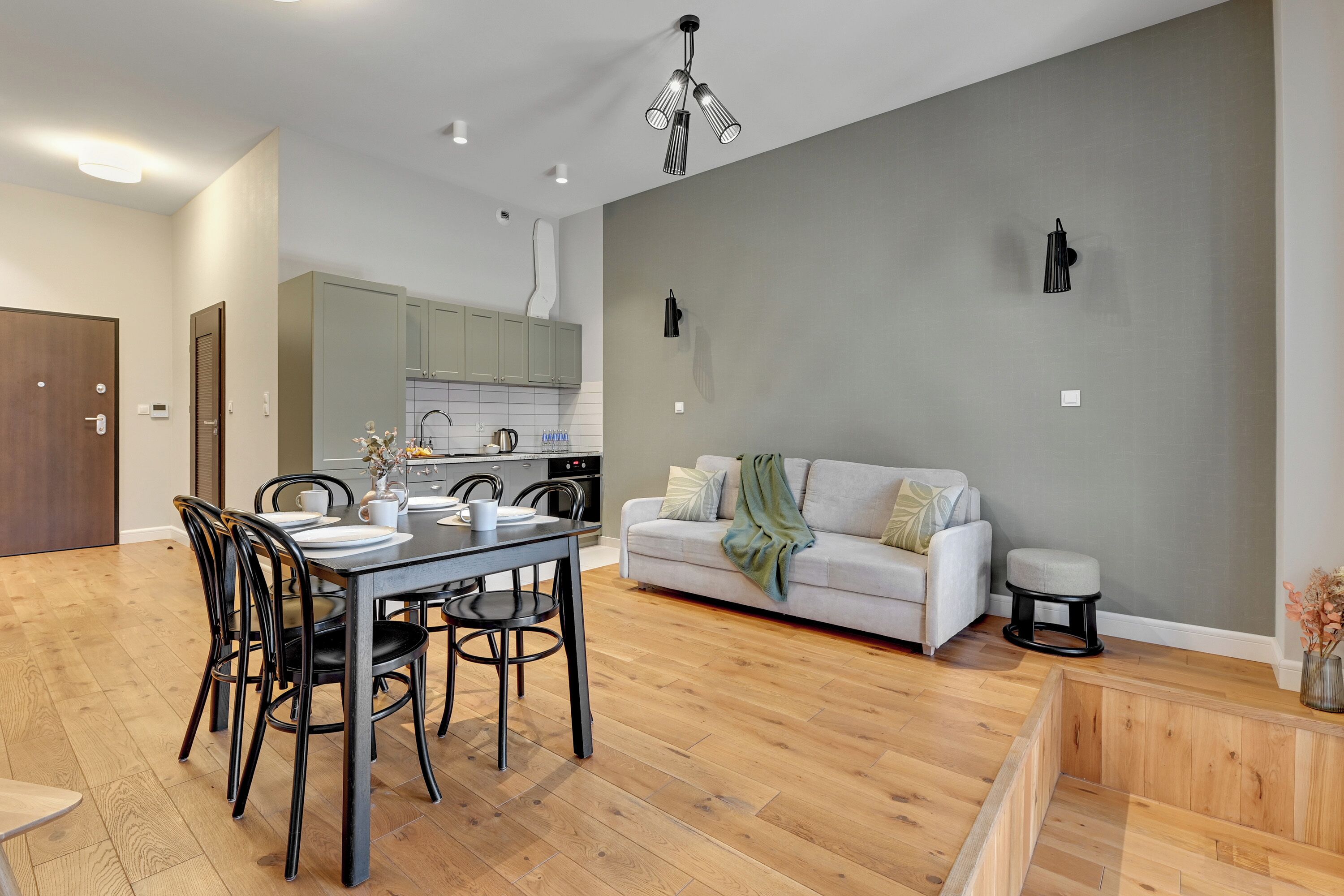 Apartemen Standar | Setrika/meja setrika dan tempat tidur bayi (biaya tambahan)