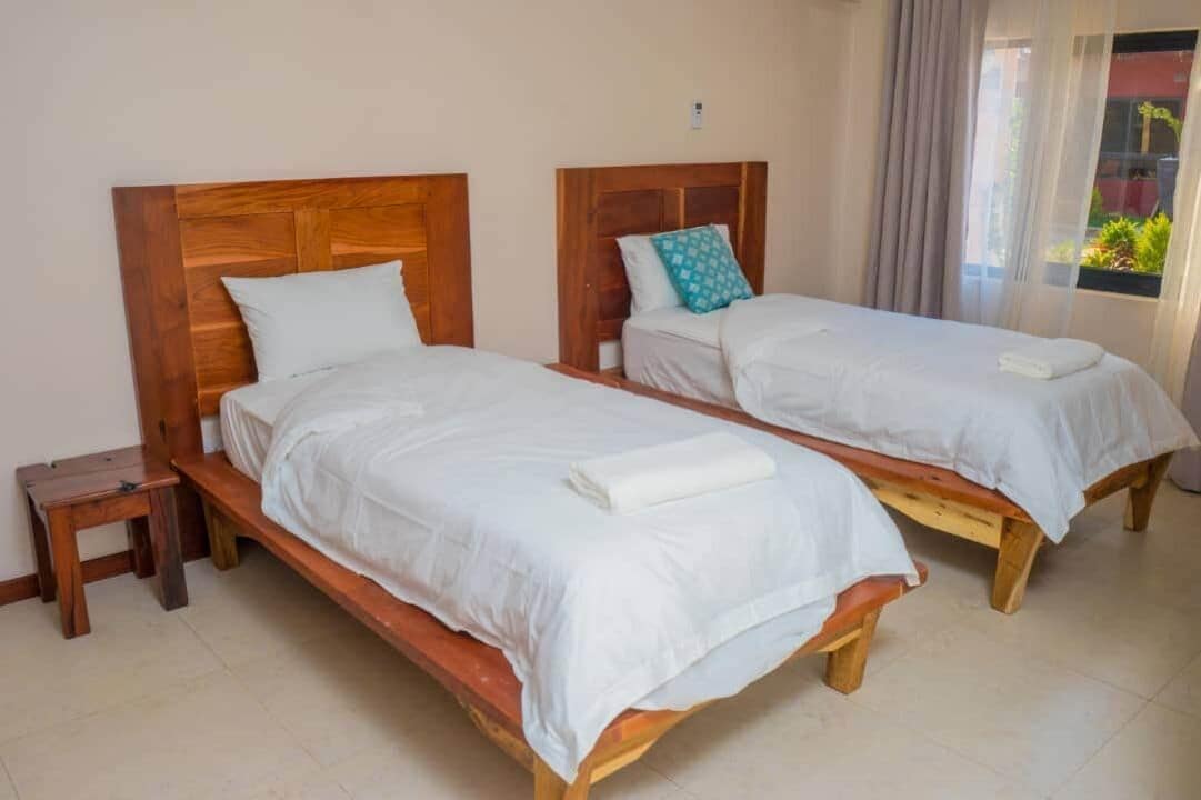 Deluxe Apartment, 2 Bedrooms, Patio | Desk, laptop workspace, free WiFi, wheelchair access