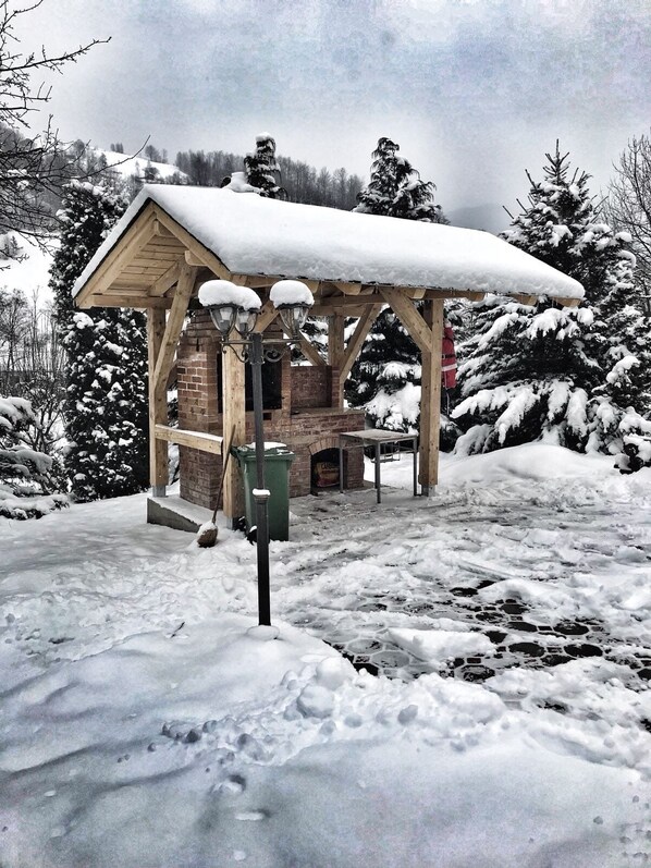 Enceinte de l’hébergement