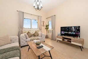 Apartment, Balcony | Living area - Bloomfields Homey 1BR in Al Ramth 37 (Dubai)