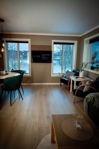 Cosy and charming  2-bedroom apartment in delightful Fauske for 1-6 persons