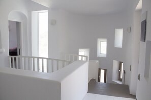 Interior - Mykonos Villa Coralba with swimming pool, helipad, sunset and sea view (Mykonos)