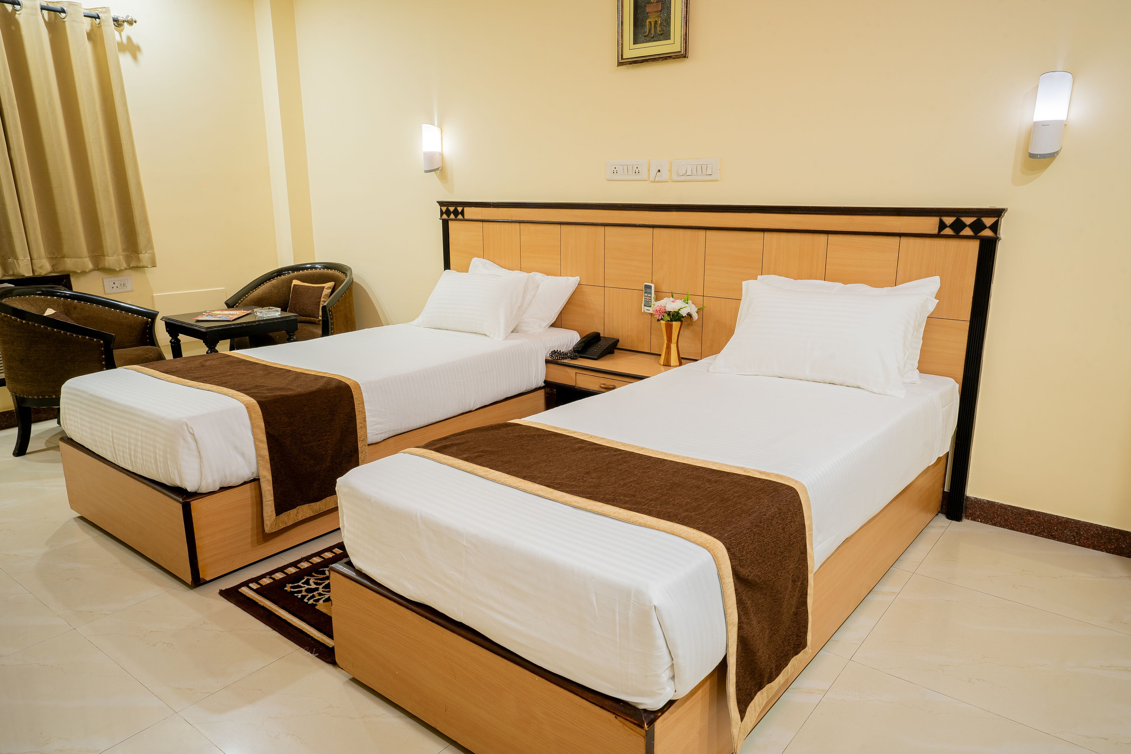 이그제큐티브 더블룸 또는 트윈룸 | 노트북 작업 공간, 무료 WiFi