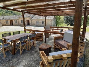 Appartement, uitzicht op meer | Terras