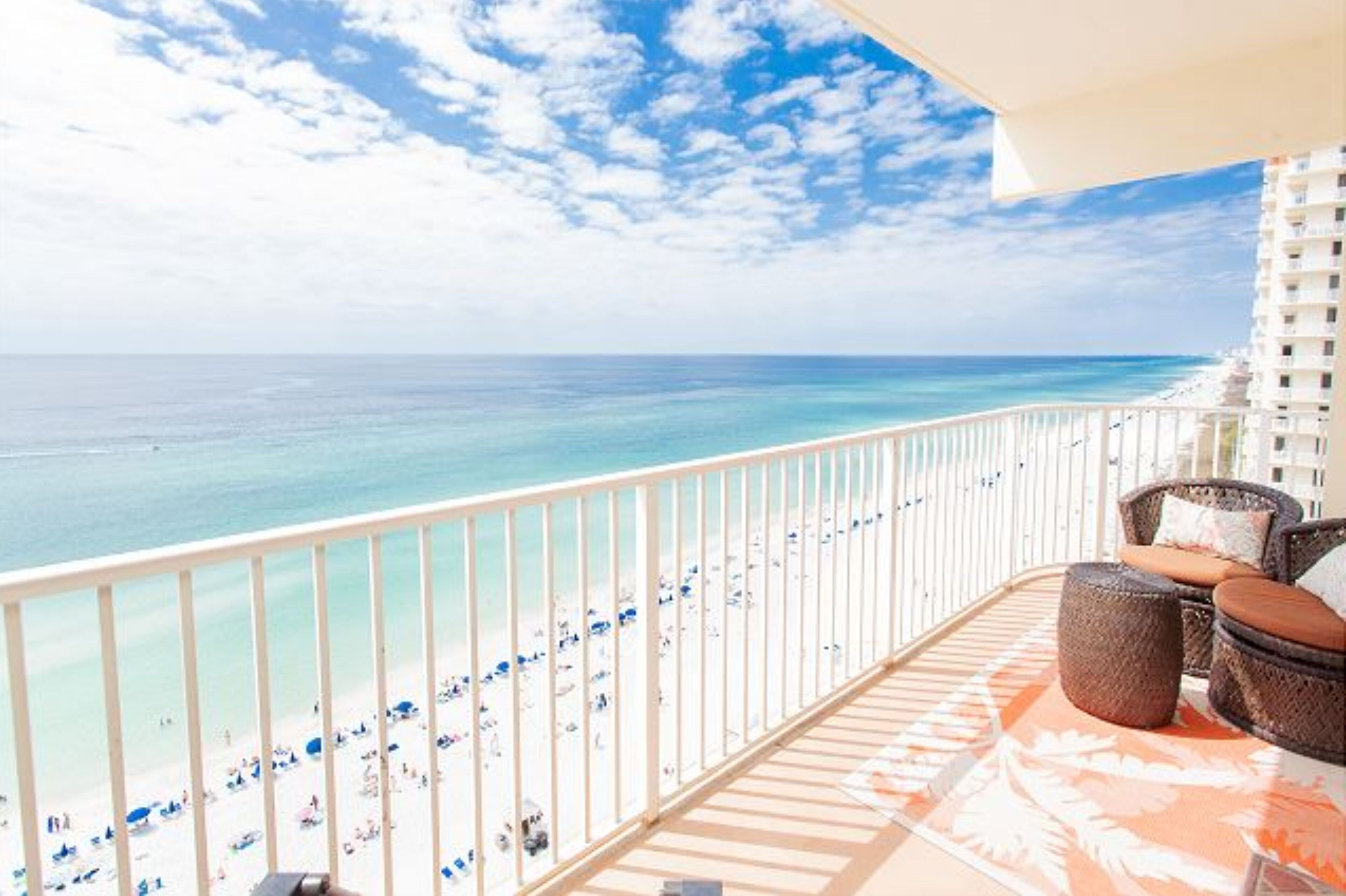 Huoneisto, useita sänkyjä, parveke, valtamerinäköala (Shores of Panama 1429) | Näkymä huoneesta