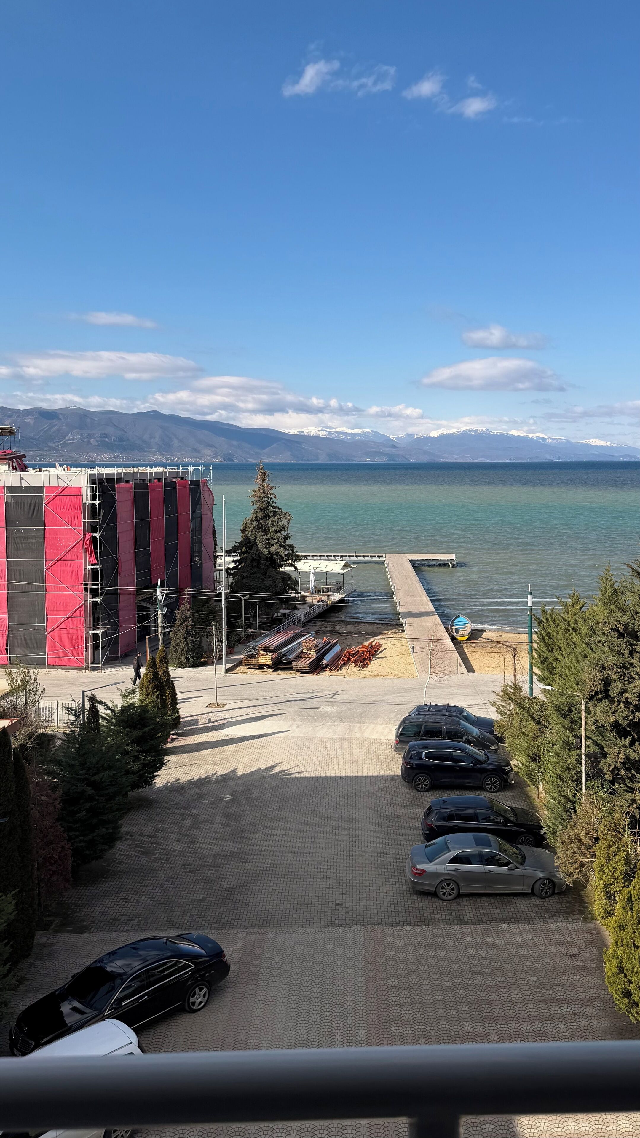 Vue depuis l’hébergement