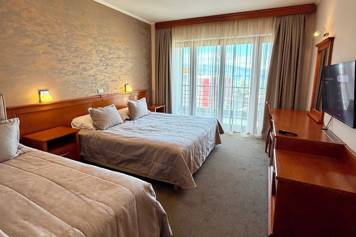 Chambre Double Deluxe, balcon, vue lac