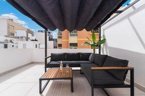 Terrace/patio - Apartment 100 m from Las Canteras - Shared Terrace (Las Palmas de Gran Canaria)