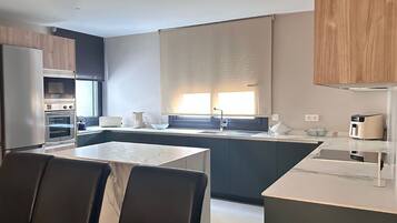 Microwave, oven, stovetop