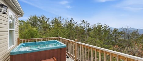 Bain à remous extérieur