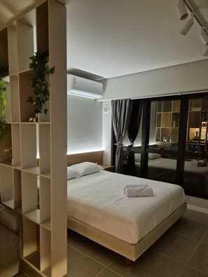 1 bedroom, iron/ironing board, free WiFi, bed sheets - New and cozy studio apartment with a pool, close to the beaches of the South of the Island. (Florianópolis)