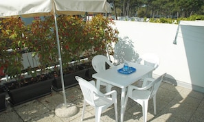 Apartment, 1 Bedroom, Terrace | Terrace/patio - Bright Flat Near the Beach (Lignano Sabbiadoro)