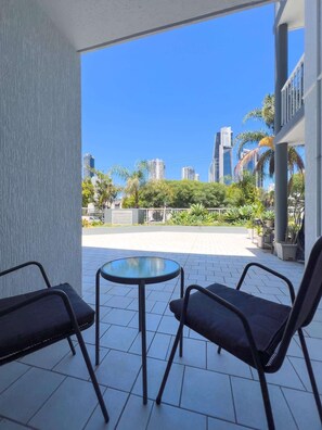 Terrace/patio - Surfers Paradise Apartment: Beach, Pool & Balcony Escape! (Surfers Paradise)