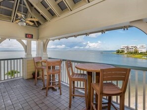 Outdoor dining - 43 Island Edge Dr. Townhome, New to rentals for 2026! (Ocean City)
