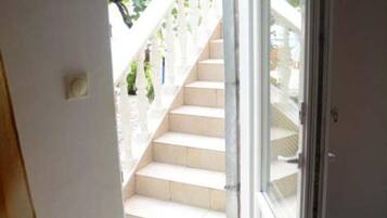 Double Room (Standard Double Room with Shared Bath) | Staircase