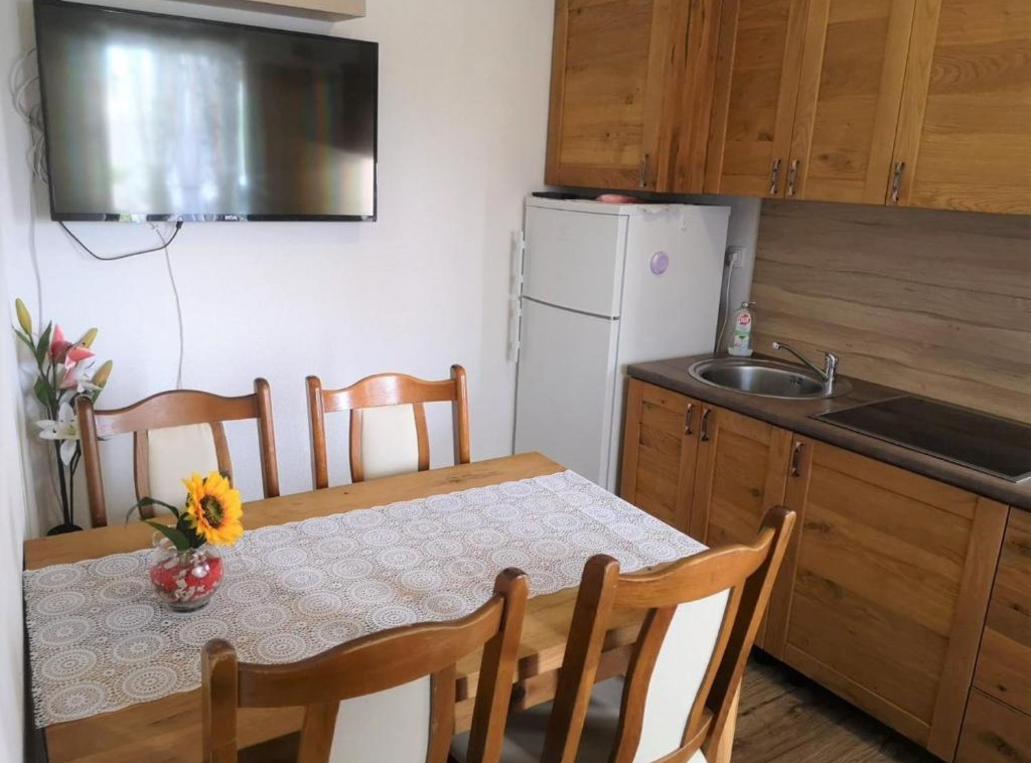 Departamento (Two bedrom apartment) | Cocina privada | Refrigerador 