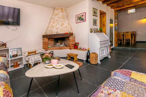 House (Holiday home Kuzmino) | Living room