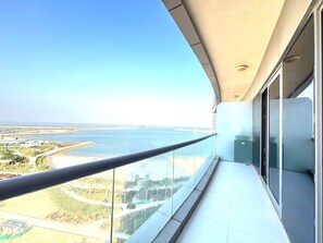 Family Apartment, Balcony, Beach View | Property grounds - Beachfront Apartment (Lusail)