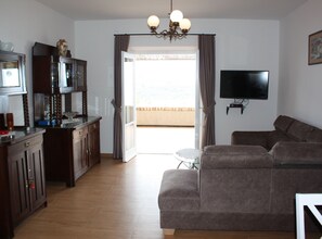 Living room - Apartment Amazing View of Old Town (Dubrovnik)