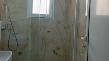 Ducha, toallas