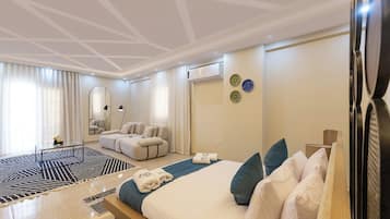 Deluxe Studio Suite, City View | In-room safe, blackout drapes, iron/ironing board, free WiFi