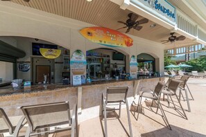 Bar (on property) - Coral Sands - 3BR/2BA - Great Location & Pools! (Hilton Head Island)